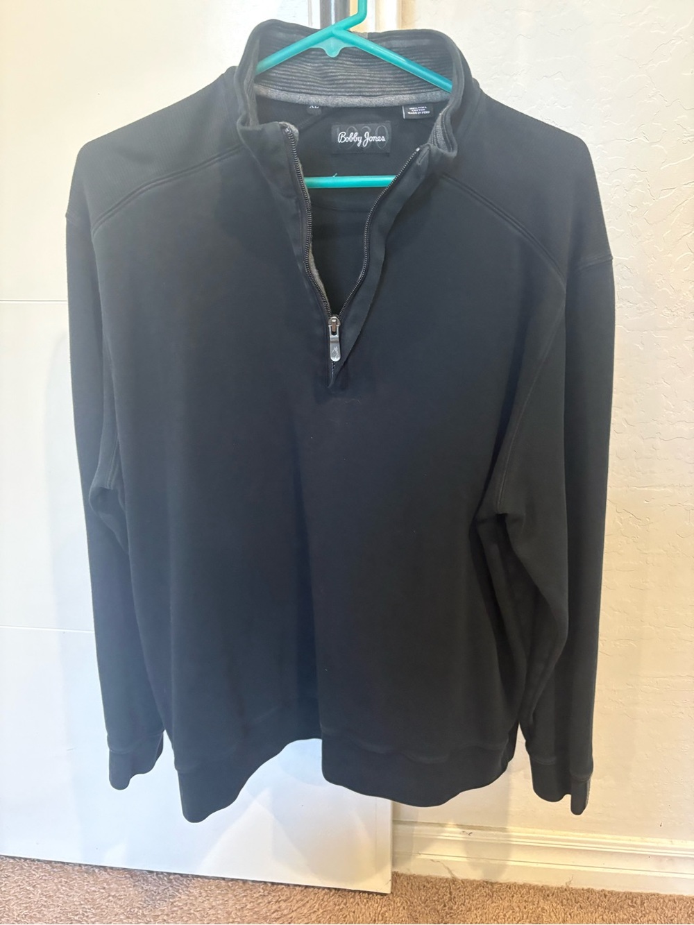 ⚫️⚫️⛳️⛳️ BUNDLE OF TWO! Bobby Jones Pima Cotton Quarter Zip- Black and Gray 🏌️🏌️